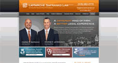 Desktop Screenshot of lamarchesafrankolaw.com